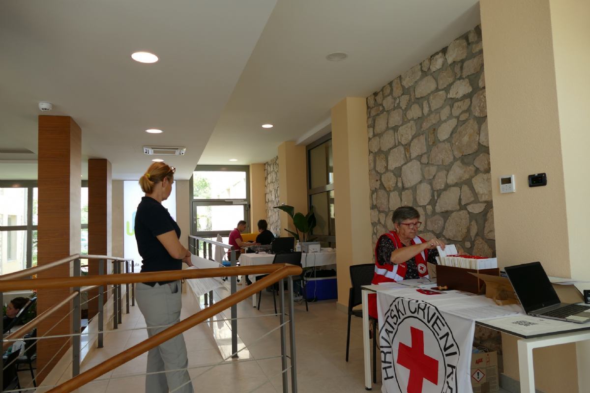 Tijekom dvodnevne Akcije dobrovoljnog darivanja krvi prikupljene 144 doze krvi 