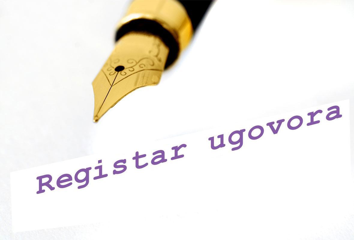 Registar ugovora za 2014 i 2015 