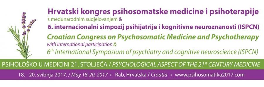Hrvatski kongres psihosomatske medicine i psihoterapije i 6. Internacionalni simpozij ISPCN / Rab, 18.-20. svibnja